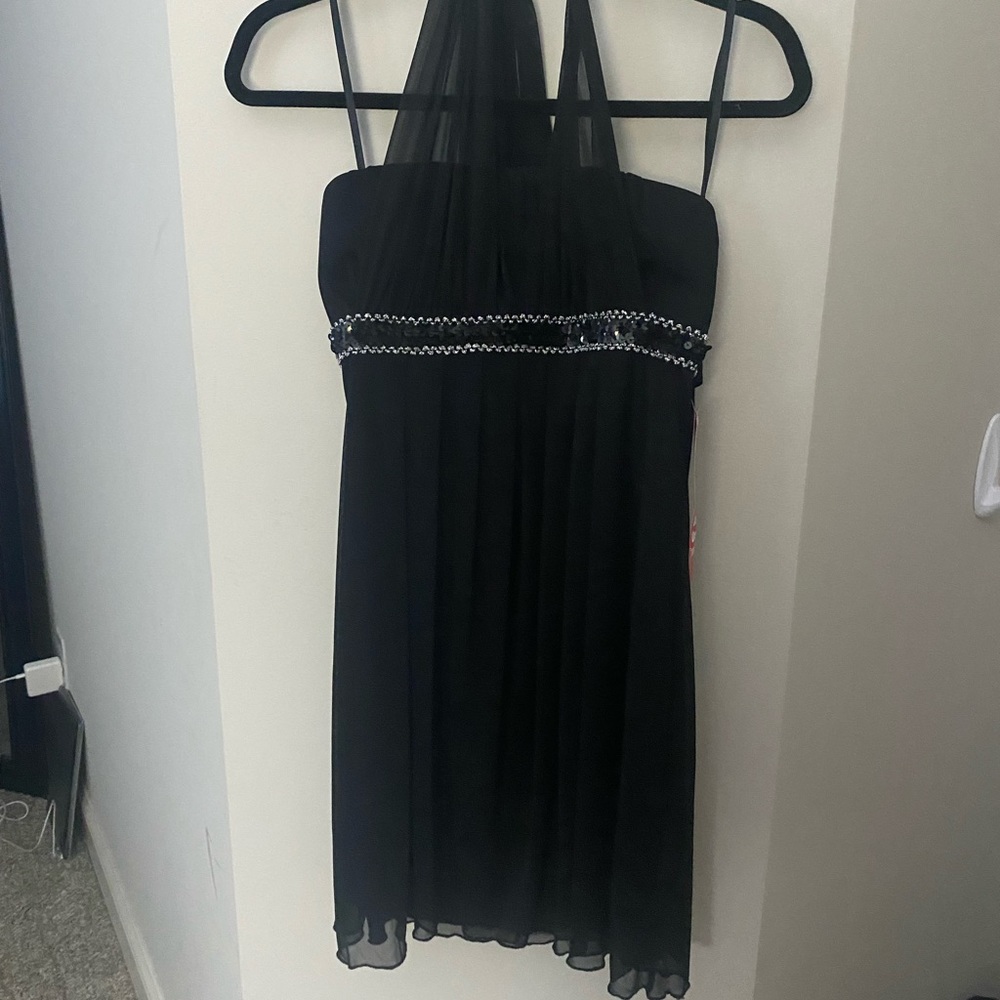 Black Sheer Dress